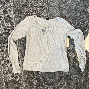 Art Class Light Gray Kids Blouse